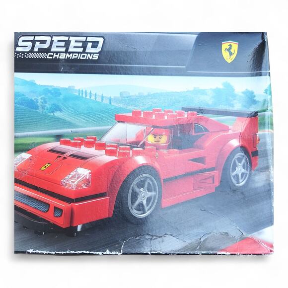 NEW LEGO 75890 Speed Champions Ferrari F40 Competizione Sealed Bags Open Box - Picture 2 of 9